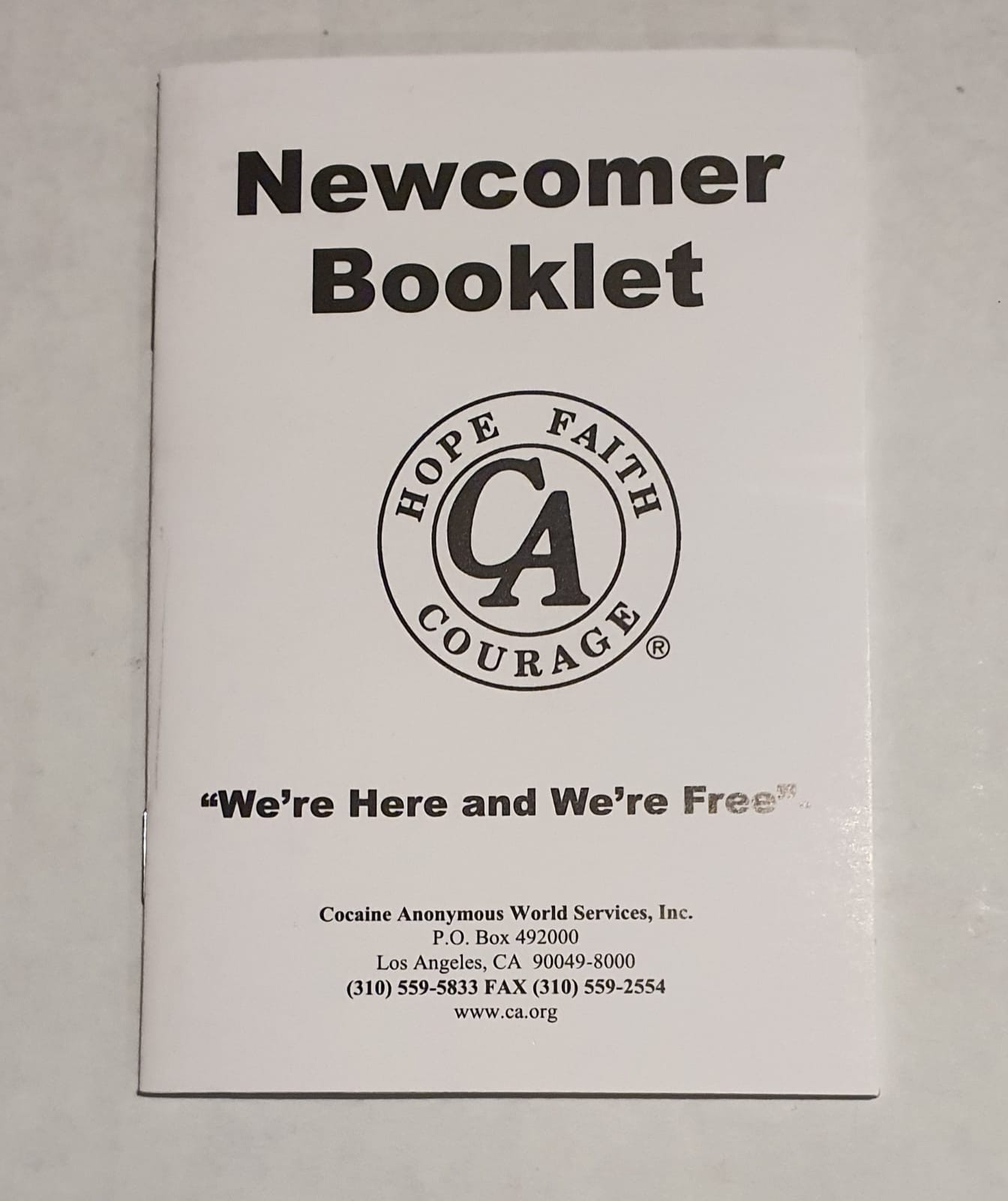 Newcomer Booklet